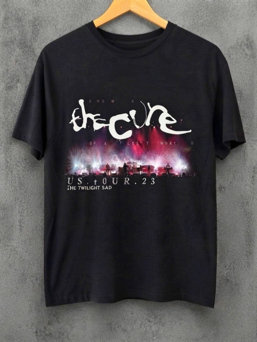 Gildan Tour Black Graphic Tee